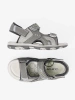 Sandały chłopięce w kolorze szarym