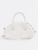 Small White Bag with Strap