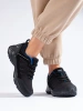 Buty trekkingowe damskie DK Waterproof czarno niebieskie