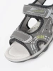 Boys' Velcro Sandals in Grey