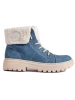 Blue Cozy Lined Boots