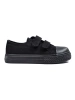 Black Kids' Sneakers with Velcro Strap