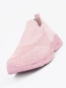Pink sock-style sneakers