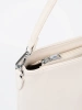 Light beige shoulder bag