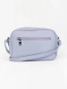 Small purple handbag with pockets