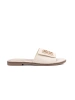 Light Beige Women's Flat Sandals