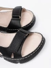Women's classic black sandals