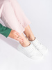 White Platform Sneakers