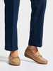 Beige Loafers with Embellishment