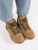 Women's light brown trekking shoes