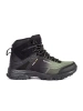 Black and Green Adventure Boots