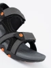 Gray sports sandals