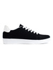 Black Suede Casual Sneakers