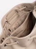 Beige Women's Bucket Bag
