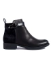 Sleek Black Classic Ankle Boots