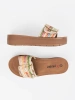 Multicolor Slides with Buckle