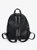 Black Women's Eco-Leather Backpack