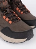 Chocolate Brown Lace-Up Hiking Boots