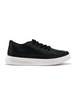 Black Perforated Leather Sneakers - Sergio Leone