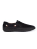 Black Perforated Classic Shoes