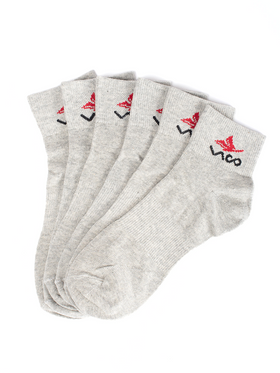 Vico Cozy Grey Socks 3-Pack