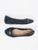 Navy Blue Ballet Flats