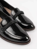 Black Sergio Leone Loafers with Leather Insole