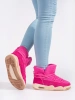 Pink Chunky Snow Boots