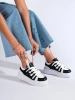Chunky Black-and-White Sneakers