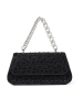 Sparkling Sequin Mini Bag with Silver Handle
