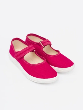 Children's Pink Velcro Sneakers