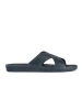Men's navy blue pool slides