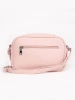 Różowa mała torebka z kieszonkami