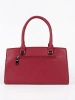 Czerwona klasyczna torebka damska z odpinanym paskiem