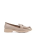 Women's Elegant Beige Loafers