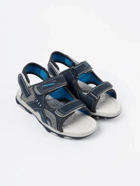 Boys' Navy Velcro Sandals