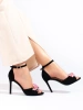 Chic Black High Heels Sandals