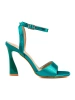 Potocki Green Heeled Sandals
