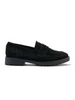 Black Suede Loafers