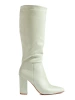 Light Green Eco Suede Boots