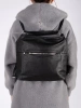 Black backpack handbag