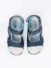 Navy blue boys' sandals