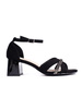 Chic Black Suede Sandals