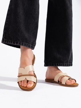 Elegant Beige Slip-Ons