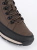 Brązowe wiązane męskie buty trekkingowe