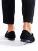Black Loafers with Decoration