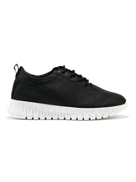 Sergio Leone Black Lace-Up Shoes