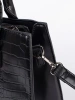 Black Medium Shoulder Bag