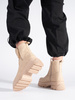 Warm and Cozy Beige Ankle Boots by Sergio Leone