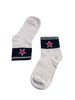 Cozy Starry Socks for Kids in Grey and Black